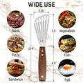 Spatula Stainless Steel Kitchen Utensils for Cooking Turner 10.5 inch
